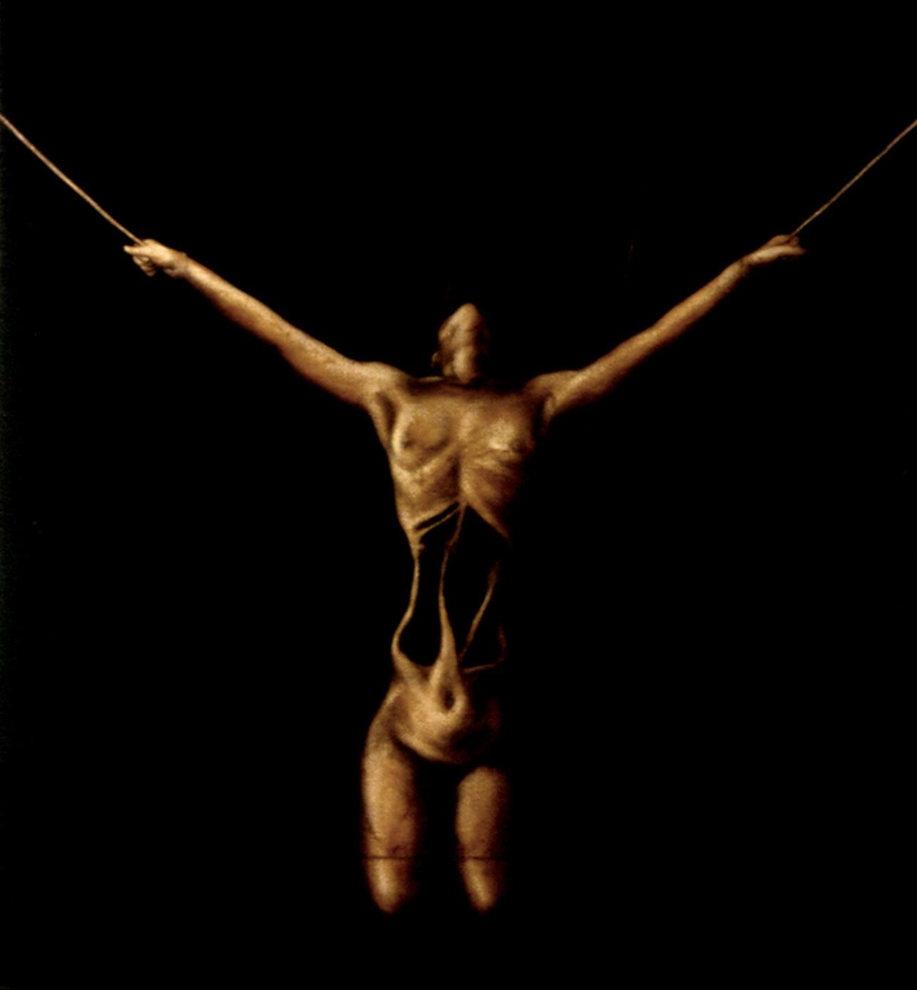 Untitled, 2002, oil on canvas, 56 x 56 inches, private collection